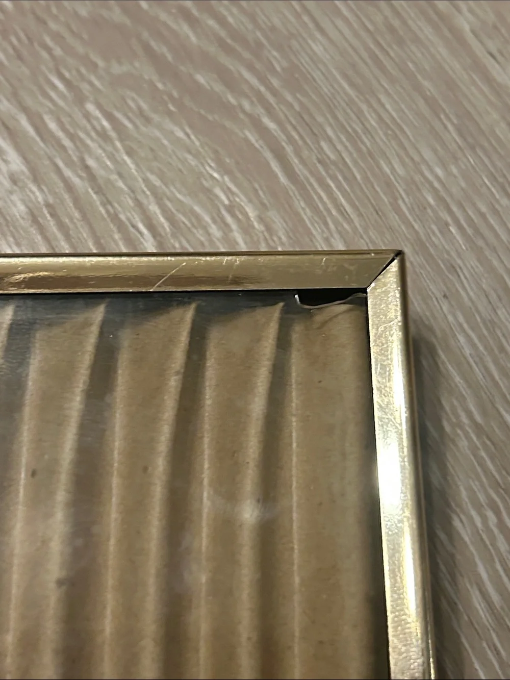 Vintage Gold Toned Decorative Picture Frame - Home Accents 5x7